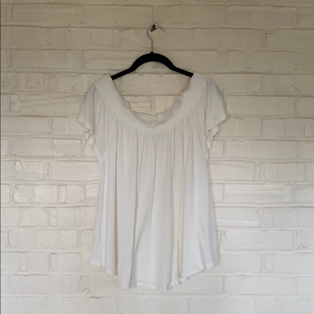 Off the shoulder top!